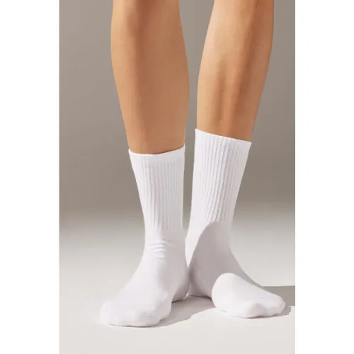 Chaussettes de sport courtes en coton unisexes Taille 36-38 - Calzedonia - Modalova