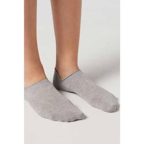 Chaussettes invisibles unisexes en coton Taille 37-39 - Calzedonia - Modalova