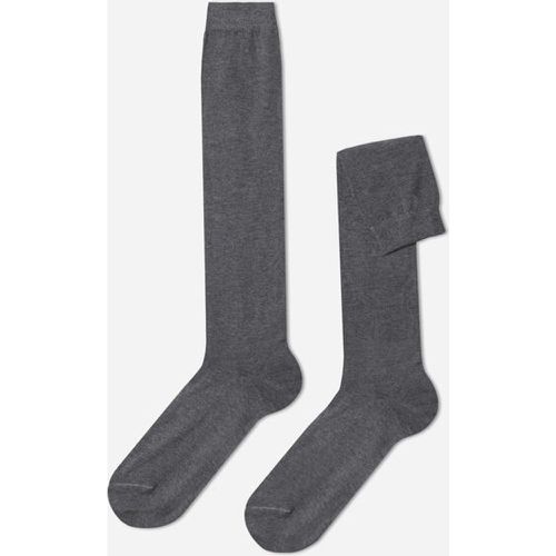 Chaussettes longues en coton thermique Taille 40-41 - Calzedonia - Modalova