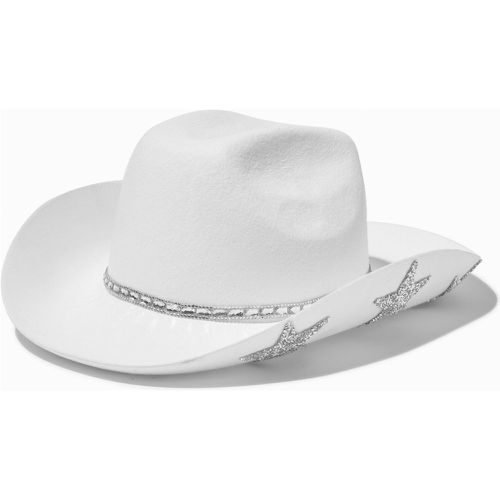 Chapeau de cowboy étoiles couleur argentée - Claire's - Modalova