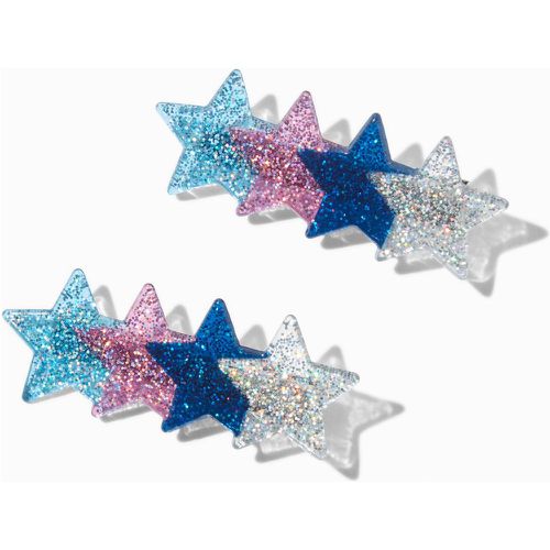 Barrettes pailletées étoilées Club - Lot de 2 - Claire's - Modalova