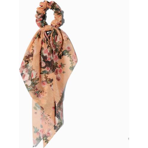 Chouchou foulard floral lurex - Claire's - Modalova
