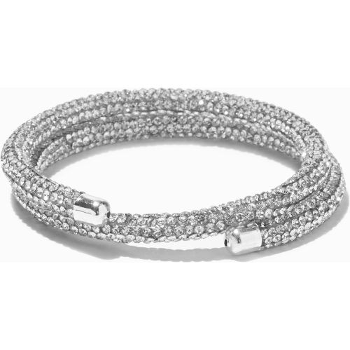 Bracelet double tour de poignet strass en pavé couleur - Claire's - Modalova