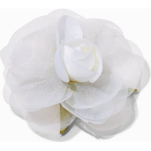Claire's Barrette rose blanche - Claire's - Modalova