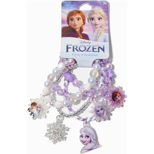 Bracelets élastiques perlés La Reine des Neiges Disney - Lot de 5 - Claire's - Modalova