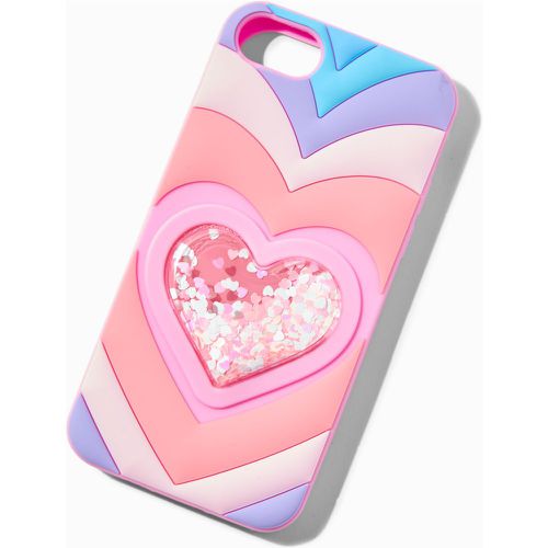 Coque de protection pour portable silicone cœur qui bat shaker - Compatible avec iPhone® 6/7/8/SE - Claire's - Modalova