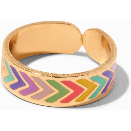 Bague d’orteil couleur dorée avec chevrons - Claire's - Modalova