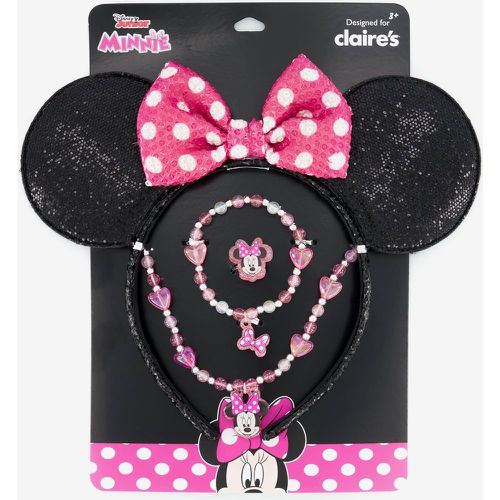 Oreilles et parure de bijoux Minnie Mouse Disney – Lot de 4 - Claire's - Modalova