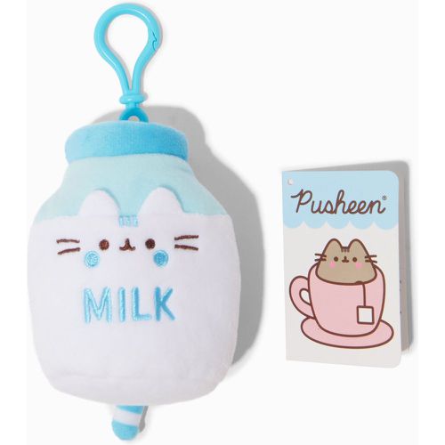 Claire's Décoration à clip avec jouet en peluche bouteille de lait ® - Pusheen - Modalova