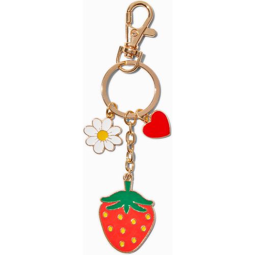 Porte-clés marguerite fraise - Claire's - Modalova