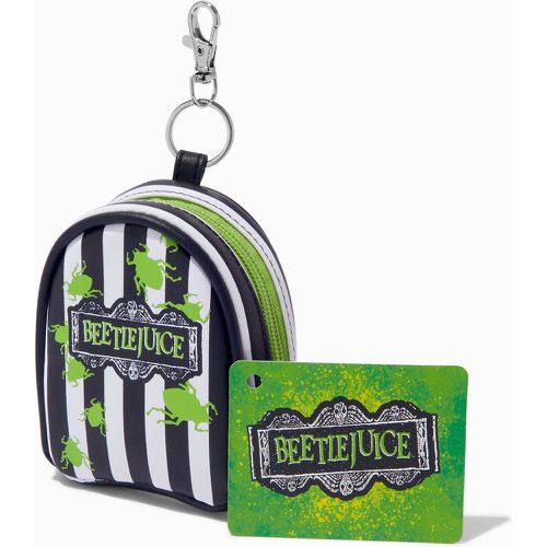 Porte-clés mini sac à dos Beetlejuice™ - Claire's - Modalova