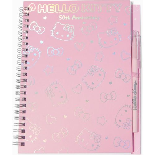 Claire's Carnet et stylo en exclusivité chez Claire’s ® 50e anniversaire - Hello Kitty - Modalova