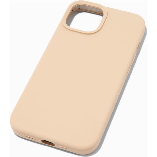 Coque de portable en silicone taupe uni - Compatible avec iPhone® 13/14 Pro - Claire's - Modalova