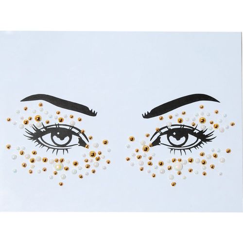 Eye-liner en strass avec amas de perles d'imitation et couleur - Claire's - Modalova