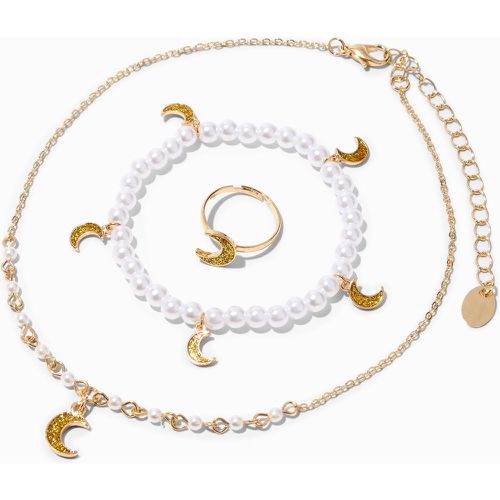Parure de bijoux perles d’imitation lune couleur Club - Lot de 3 - Claire's - Modalova