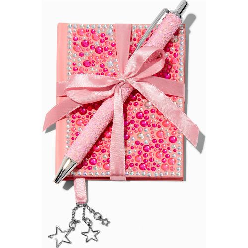 Ensemble cadeau stylo et mini carnet étoile bling-bling - Claire's - Modalova