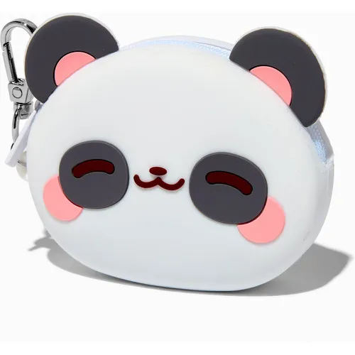 Porte-clés porte-monnaie en silicone panda - Claire's - Modalova