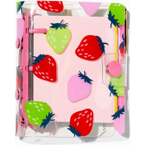 Carnet mini journal intime imprimé fraises - Claire's - Modalova