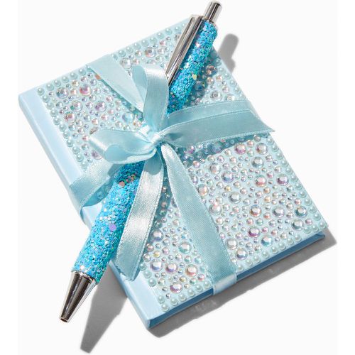 Kit cadeau stylo et mini cahier bling-bling - Claire's - Modalova