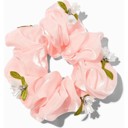 Gros chouchou à pendentif fleur - Claire's - Modalova