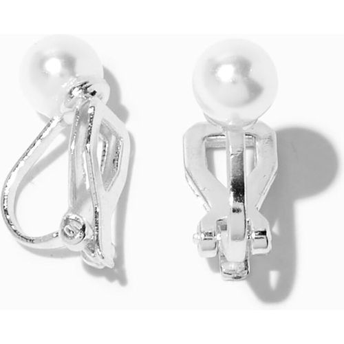 Boucles d'oreilles à clip perles d'imitation 6 mm couleur - Claire's - Modalova