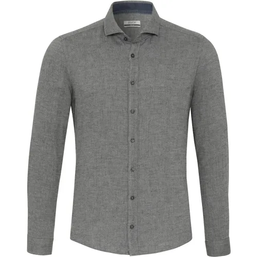 T-shirt col tunisien manches longues M - Pure - Modalova
