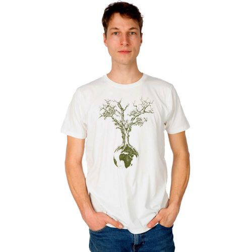 Life-Tree T-shirt col rond XS - Life-Tree - Modalova