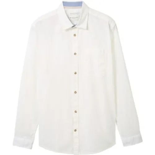 Chemise casual manches longues XXL - Tom Tailor - Modalova