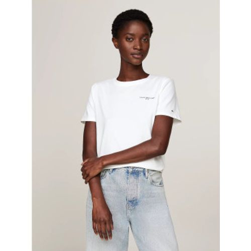 WW0WW37877 T-shirt 1985 avec logo (L), Casuel, Coton, Manche courte - Tommy Hilfiger - Modalova