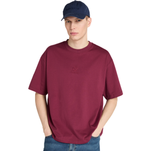 TB0A5MNT6481 T-shirt à logo Hampton (M), Casuel, Coton, Manche courte - Timberland - Modalova