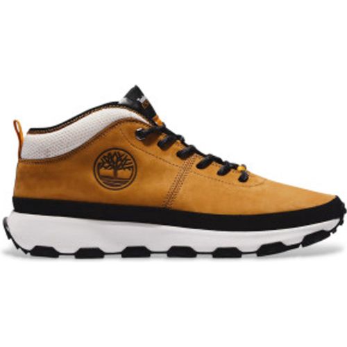 TB0A5TWV2311 Baskets à lacets en cuir Winsor (41), Plat, Casuel, Sport, Outdoor - Timberland - Modalova