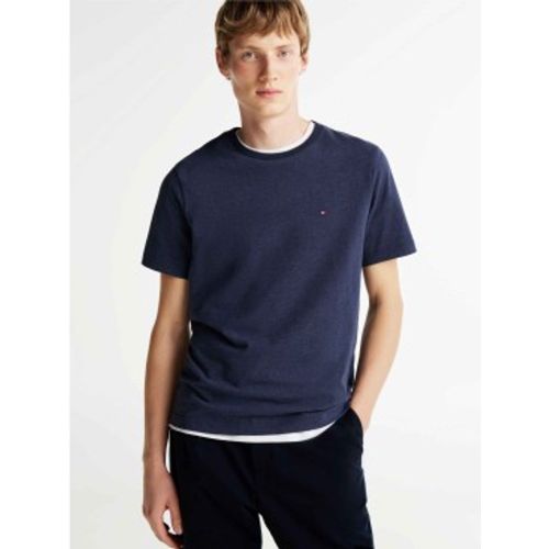 MW0MW37268 T-shirt avec logo brodé (L), Casuel, Coton, Manche courte - Tommy Hilfiger - Modalova