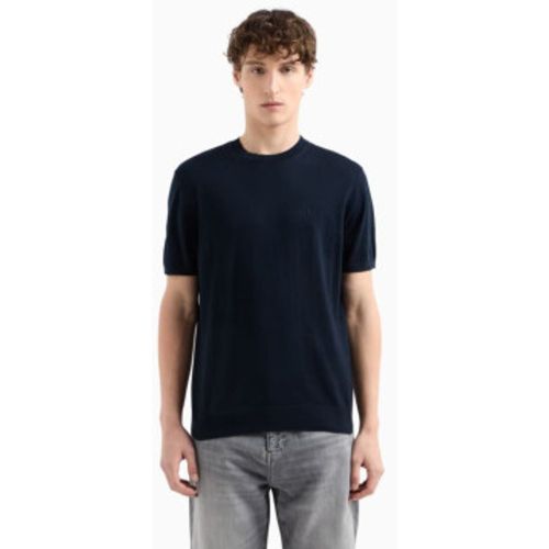 NZM5CZM3JZ1510 Pull en maille (S), Casuel, Coton, Manche courte - A|X Armani Exchange - Modalova