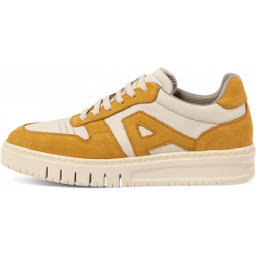 YP003_0MU Baskets en cuir 1777 Belleville (36), Plat, Lacets, Casuel - ART - Modalova