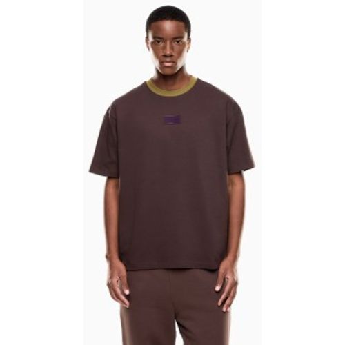 X000154_AF12957 T-shirt Train 7.0 (XS), Casuel, Grenat, Coton, Manche courte - EA7 - Modalova