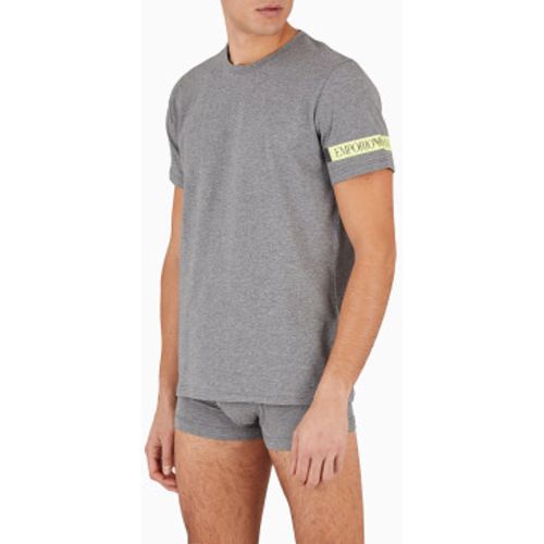 F517 T-shirt Home (M), Homewear, Coton, Manche courte - Emporio Armani - Modalova