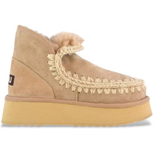 MU.FW681000A Bottines en cuir Mini Eskimo Platform marron (36), Aucun, Casuel - Mou - Modalova