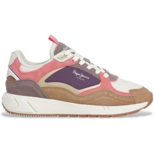 PLS600011 Trainers Marlon Sports multicoloured (38), Cuir, Plat, Lacets, Casuel - Pepe Jeans - Modalova