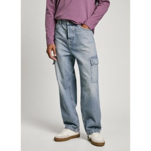 PM208215 Jean cargo (29/28), Casuel, Coton, Denim, Durable - Pepe Jeans - Modalova