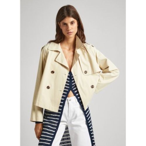 PL402367 Trench-coat court Sheila (L), Casuel, Polyester, Manche longue - Pepe Jeans - Modalova