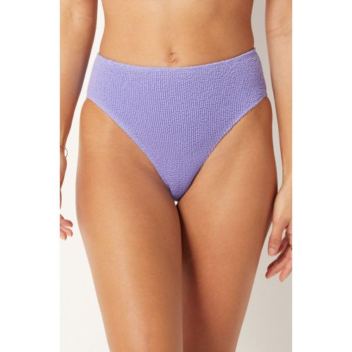 Culotte bikini taille haute en matière extensible bas de maillot - Onesize - 1 - - Etam - Modalova