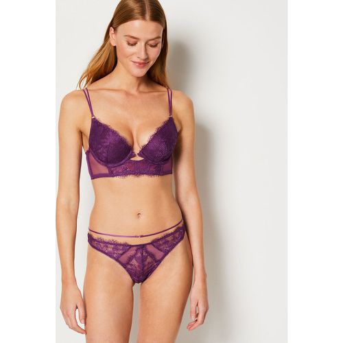 Tanga en dentelle détails liens - Audacieuse - 38 - Etam - Modalova