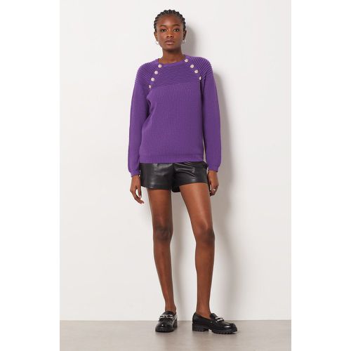 Pull détails boutons - Calisson - XS - - Etam - Modalova