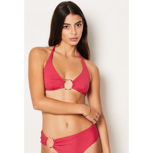 Triangle haut de maillot détail anneau - Sables - 36 - Etam - Modalova