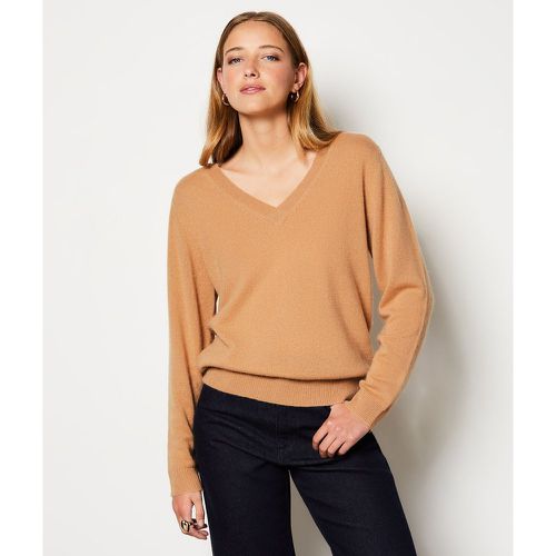 Pull en 100% cachemire col v - France - XS - Etam - Modalova