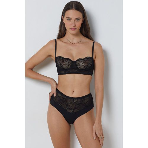 Culotte midi dentelle florale - Flexi Lace - XS - - Etam - Modalova