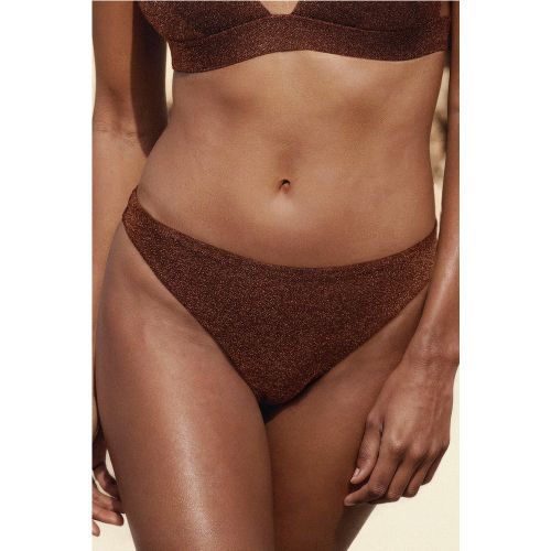 Culotte bikini bas de maillot pailletée - Helio - 36 - Etam - Modalova