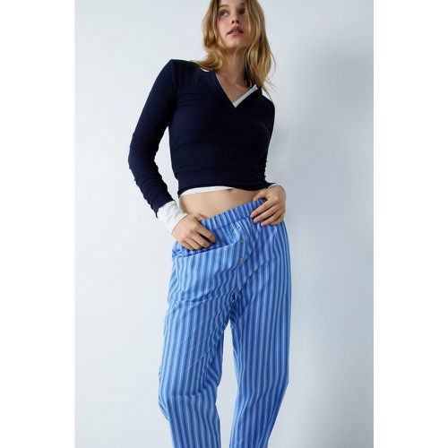 Pantalon de pyjama en coton à rayures - Flocon - XS - Etam - Modalova