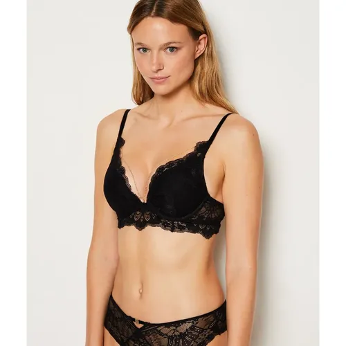 Soutien-gorge n.2 - le push-up plongeant détails bijoux - La Chamade - 85B - Etam - Modalova