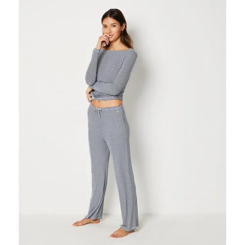 Pantalon de pyjama rayé - Molly Stripes - XS - Etam - Modalova